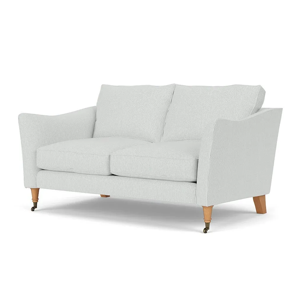 2-Seater Sofa - Duck Egg, Broadway Stripe
