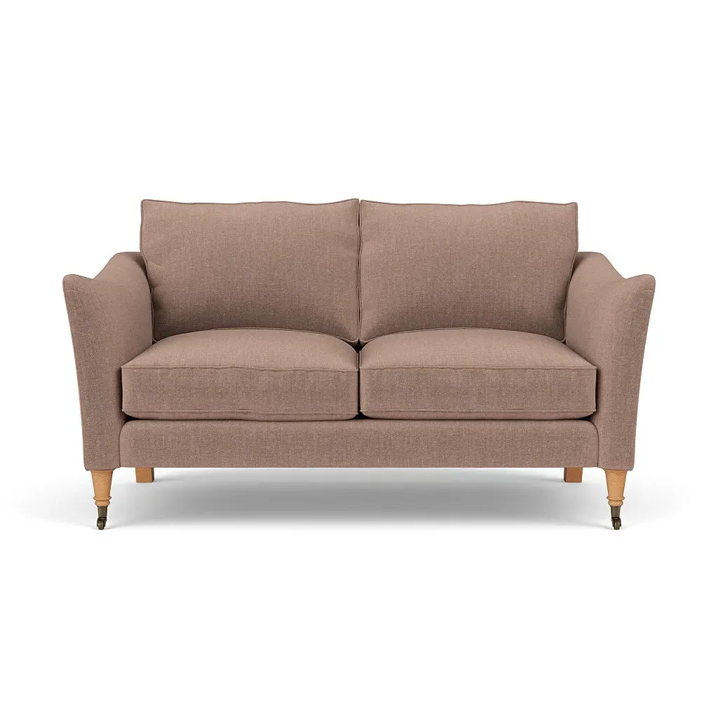 2-Seater Sofa - Dusky Rose, Eco Chenille image