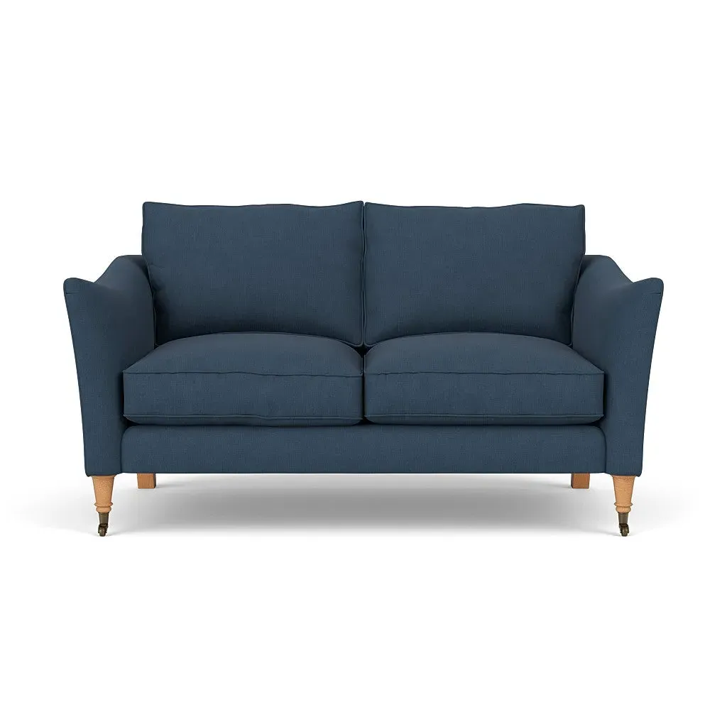 2-Seater Sofa - Indigo, Linen Mix image