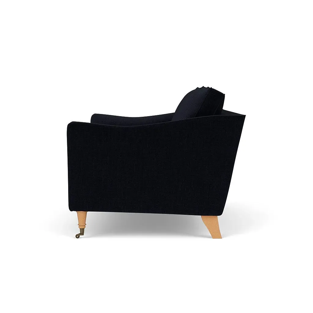 2-Seater Sofa - Ink, Eco Chenille