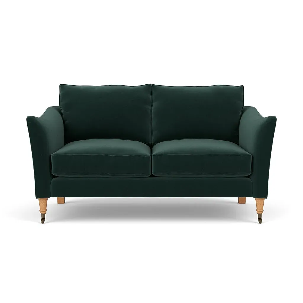 2-Seater Sofa - Lake, Matt Velvet image