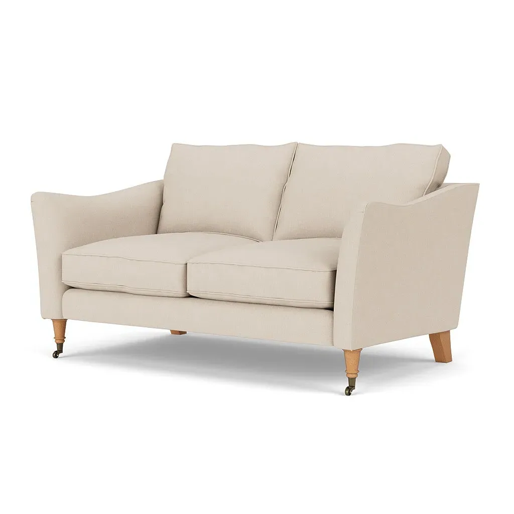 2-Seater Sofa - Lily White, House Linen Mix