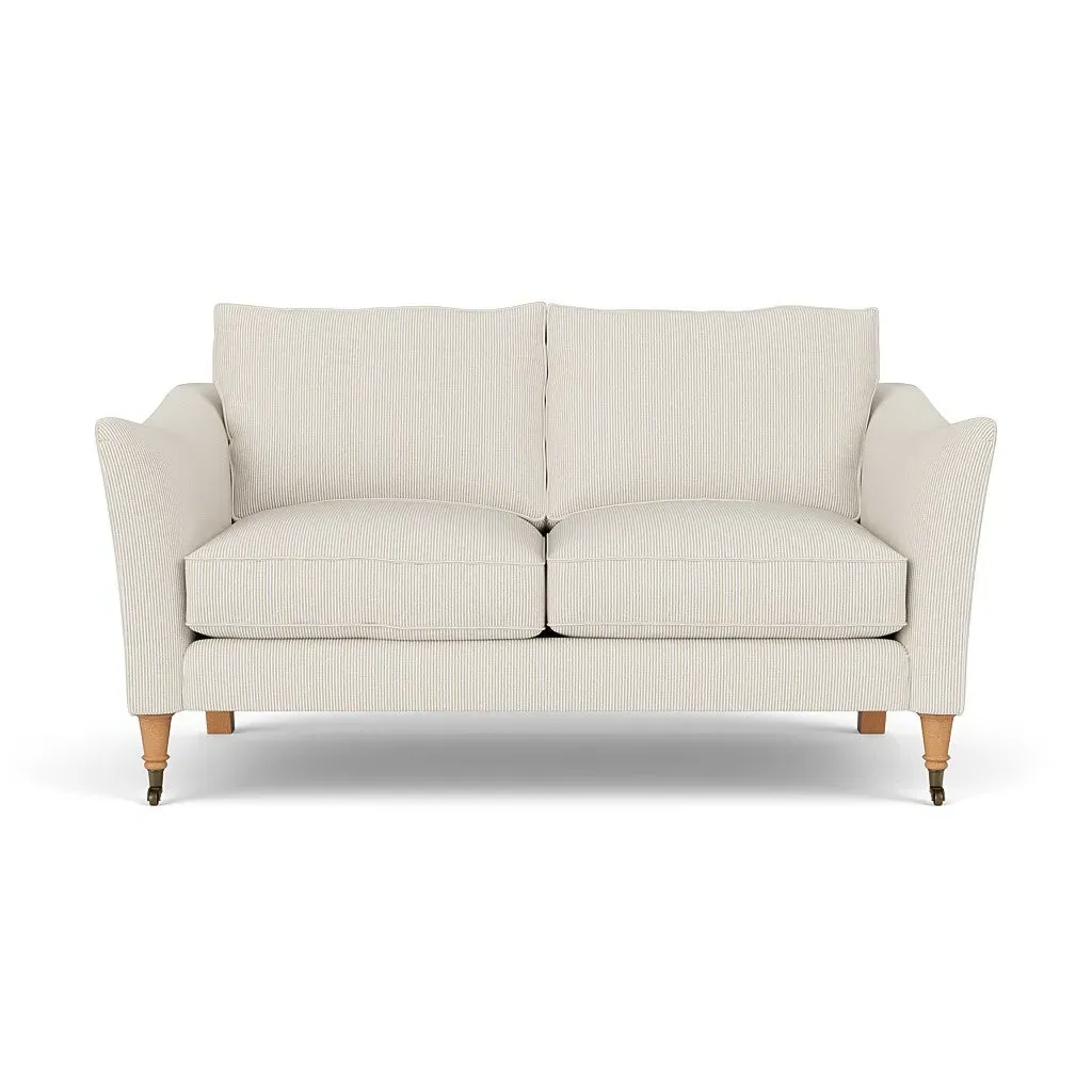 2 Seater Sofa - Natural, Broadway Stripe by The Cotswold Company, alternate view