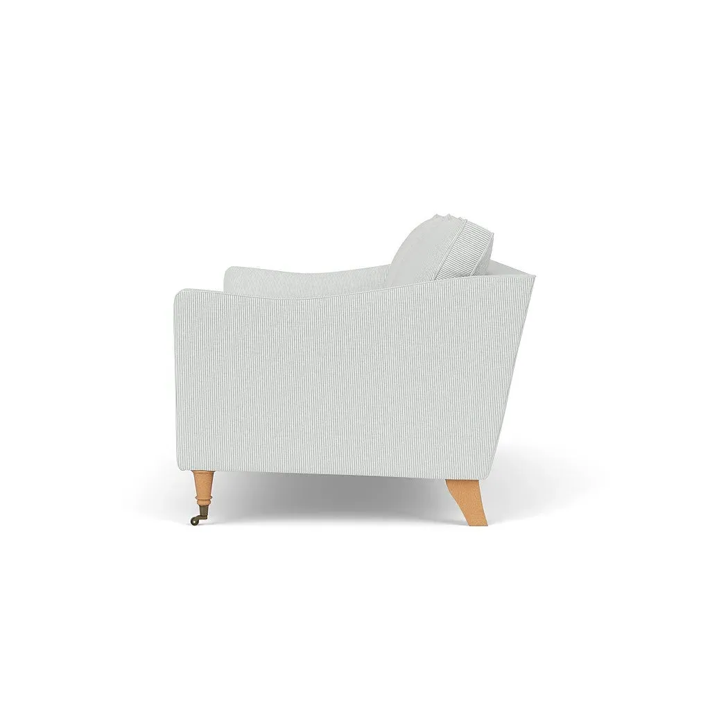 3-Seater Sofa - Duck Egg, Broadway Stripe