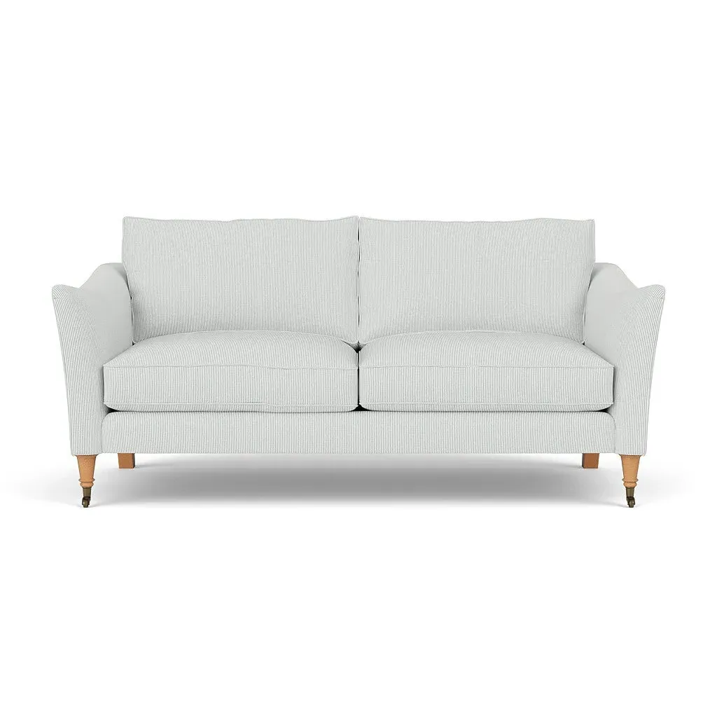 3-Seater Sofa - Duck Egg, Broadway Stripe