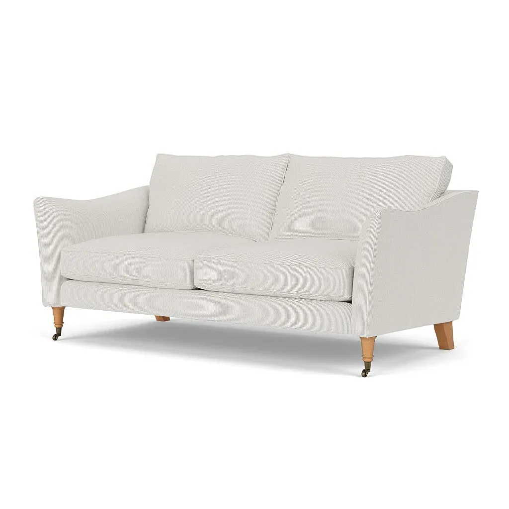 3-Seater Sofa - Grey, Broadway Stripe