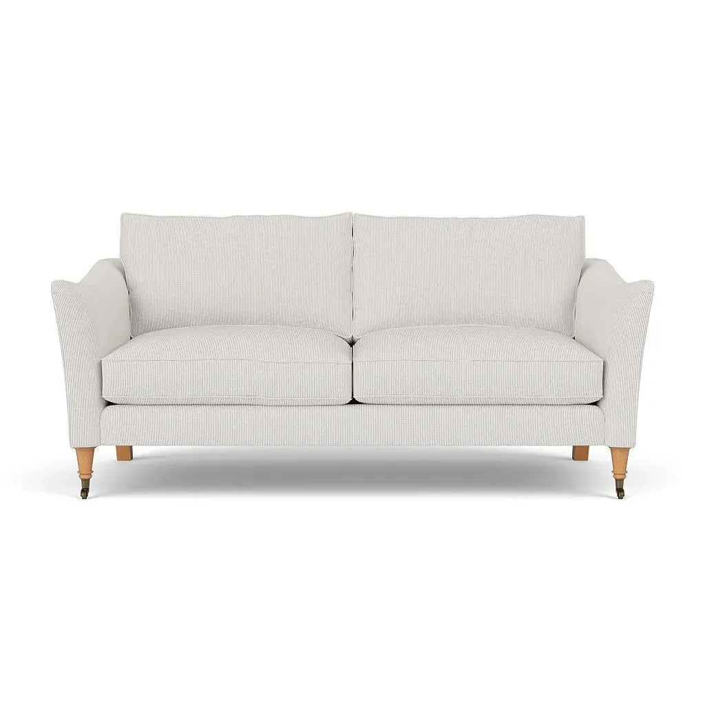 3-Seater Sofa - Grey, Broadway Stripe