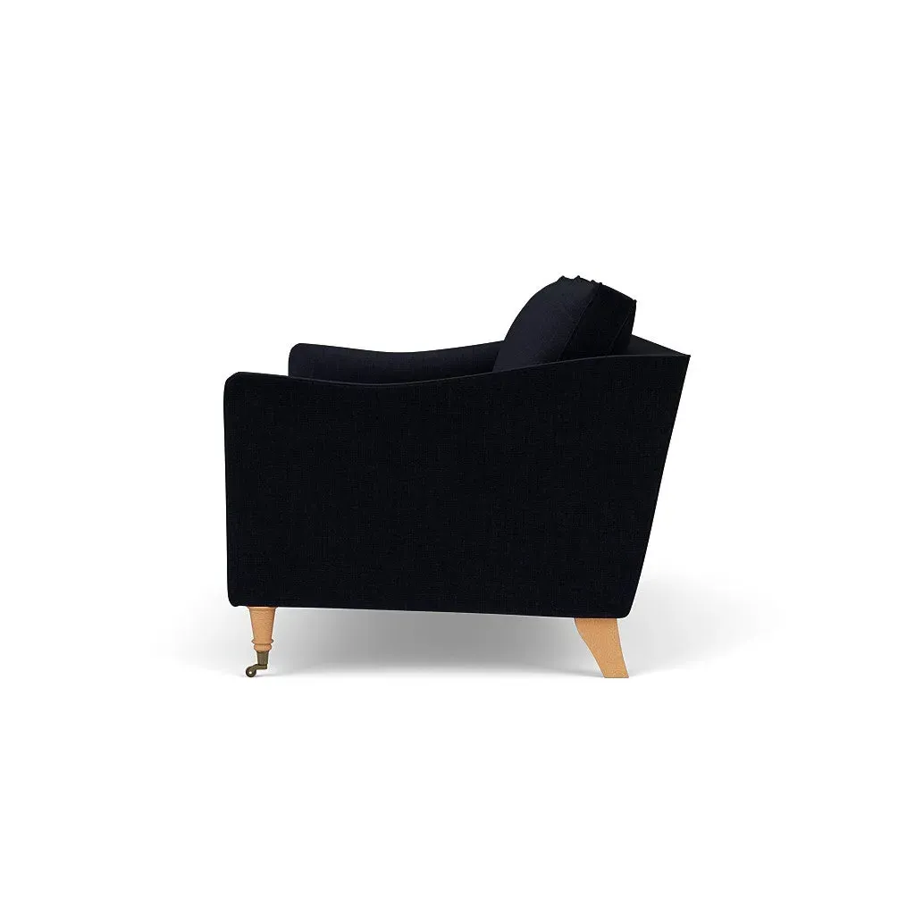 3-Seater Sofa - Ink, Eco Chenille