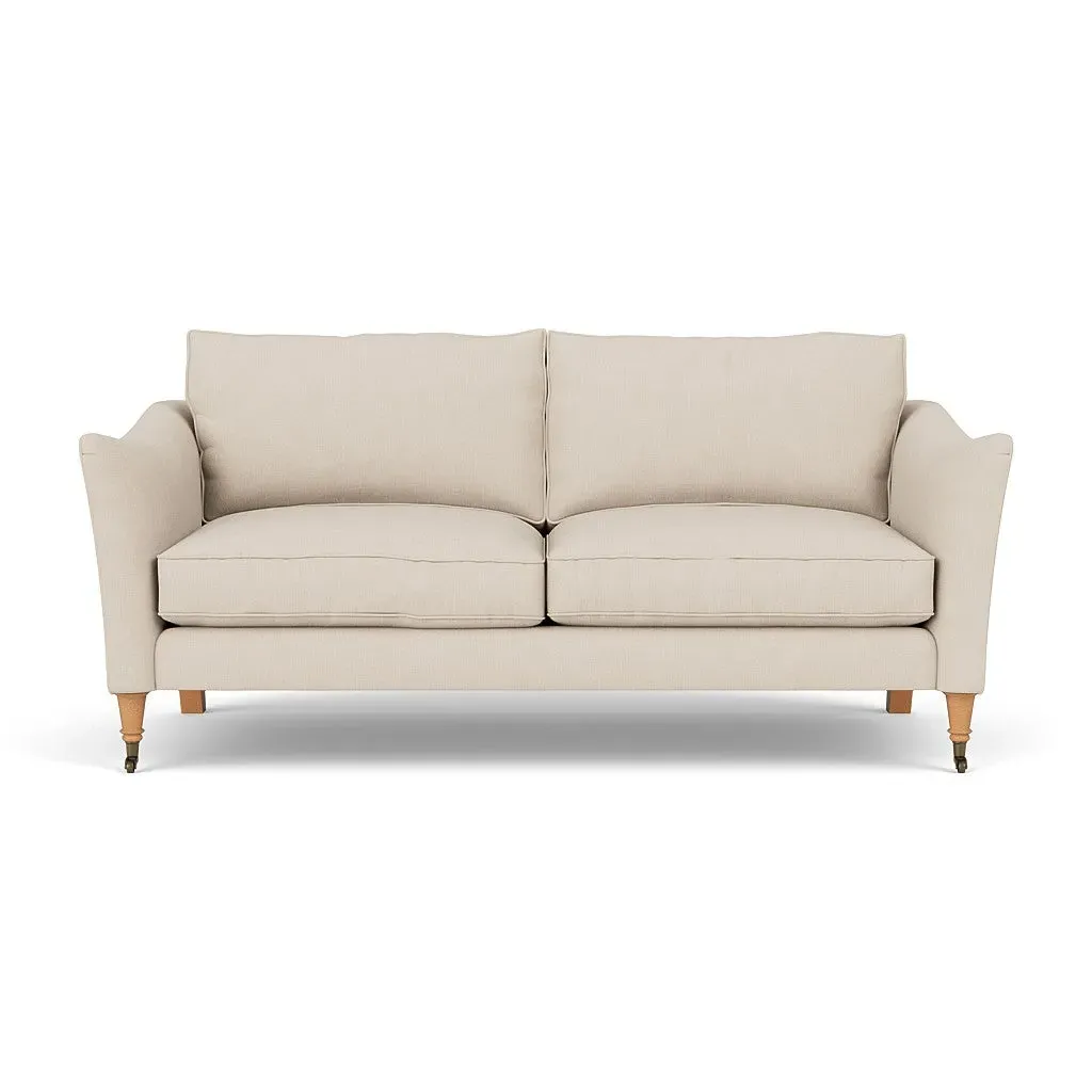 3-Seater Sofa - Lily White, House Linen Mix