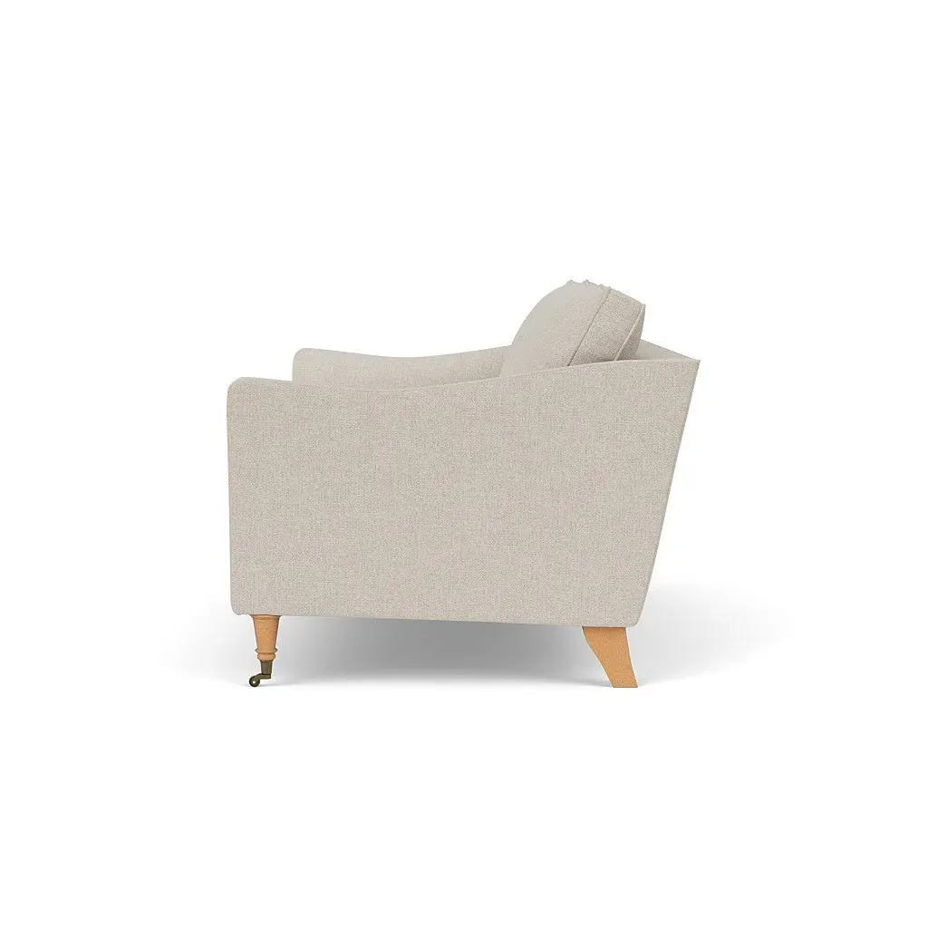 3-Seater Sofa - Natural, Aquaclean Oxford