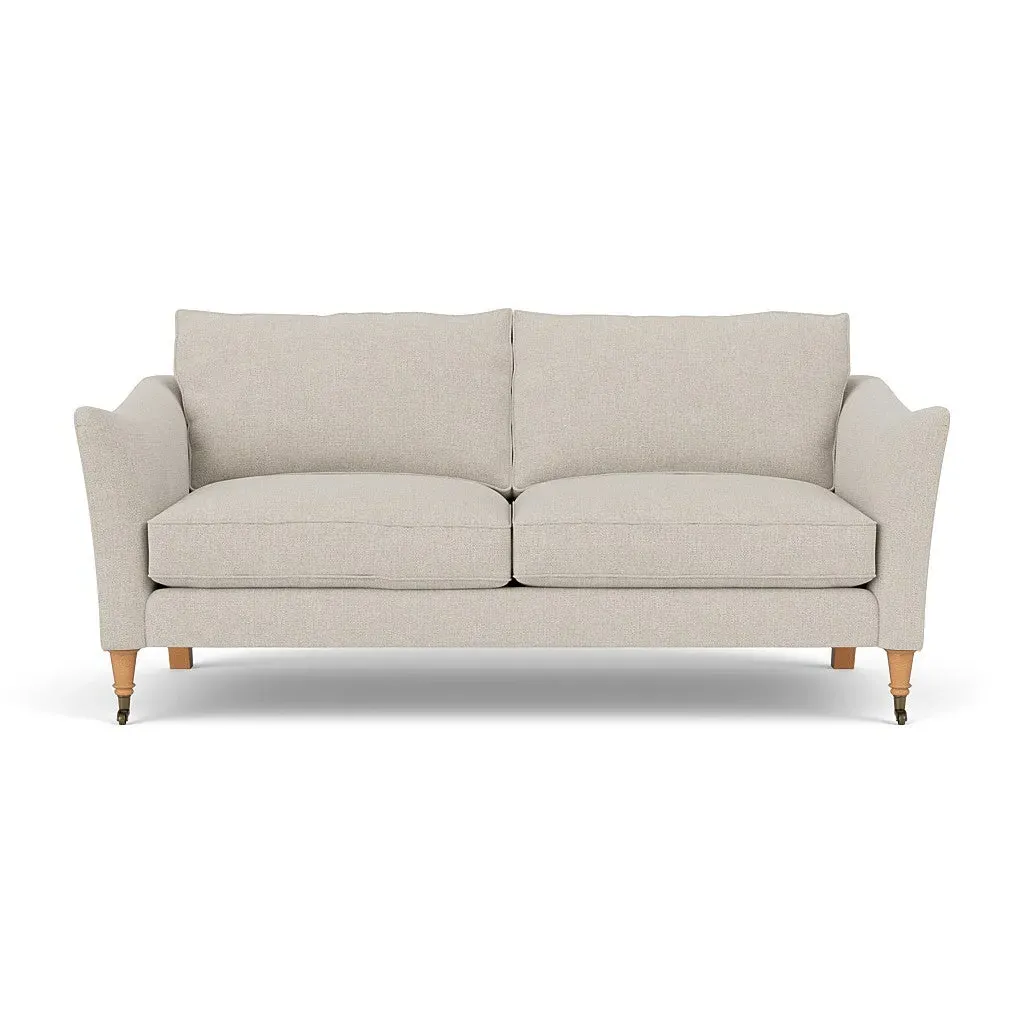 3-Seater Sofa - Natural, Aquaclean Oxford