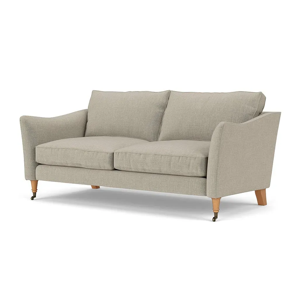 3-Seater Sofa - Natural, Eco Chenille