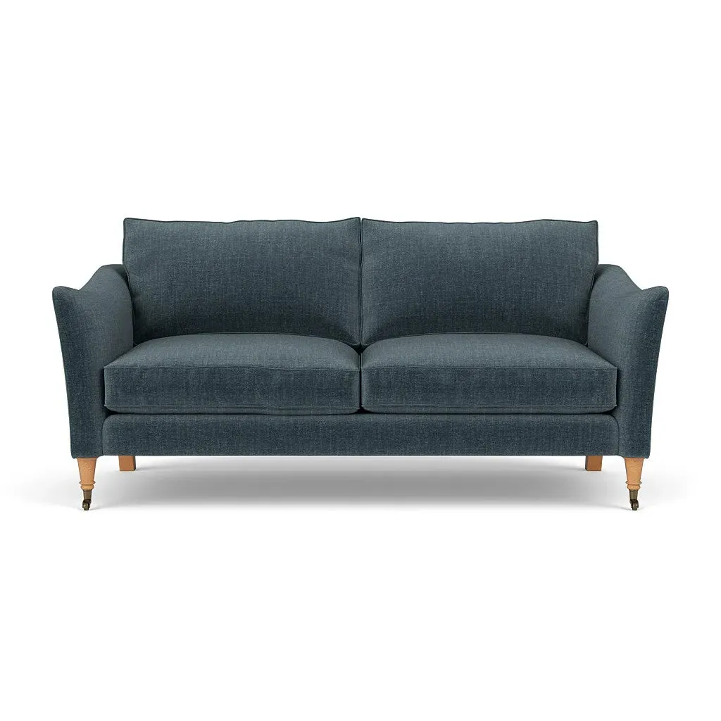 3-Seater Sofa - Teal, Eco Chenille