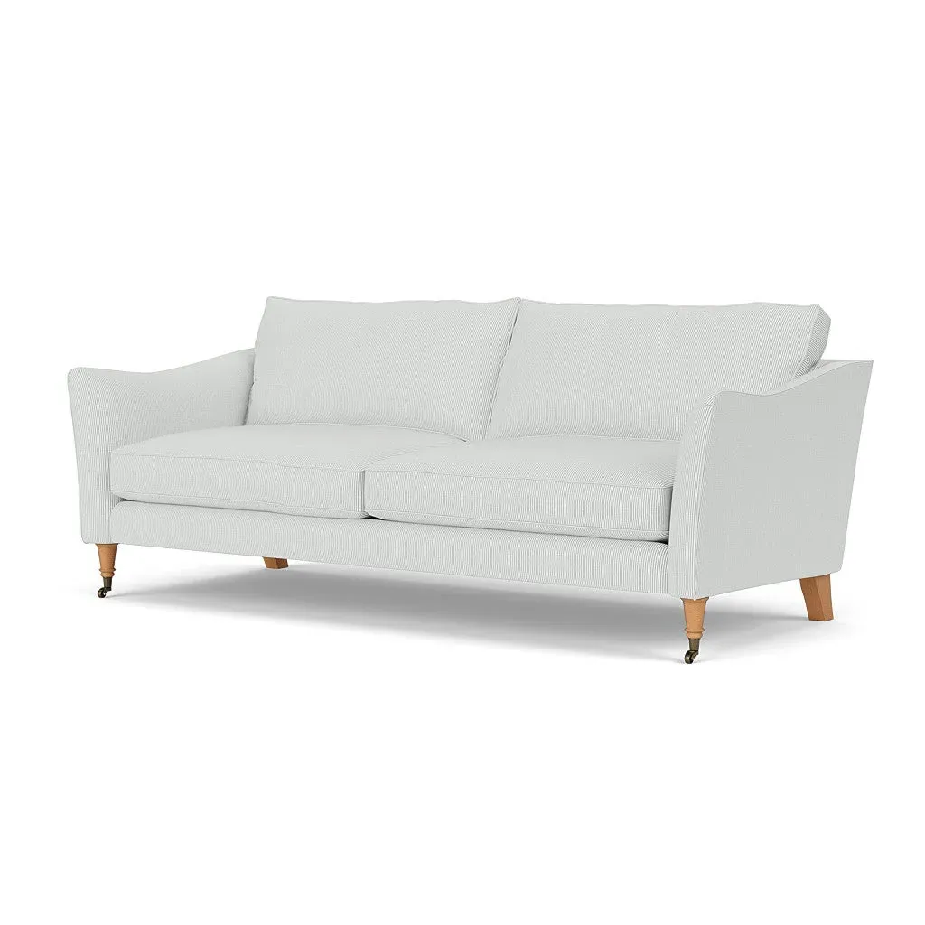 4-Seater Sofa - Duck Egg, Broadway Stripe