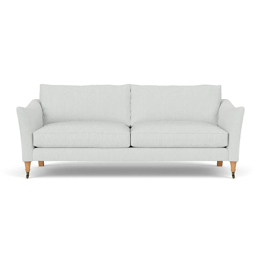 4-Seater Sofa - Duck Egg, Broadway Stripe