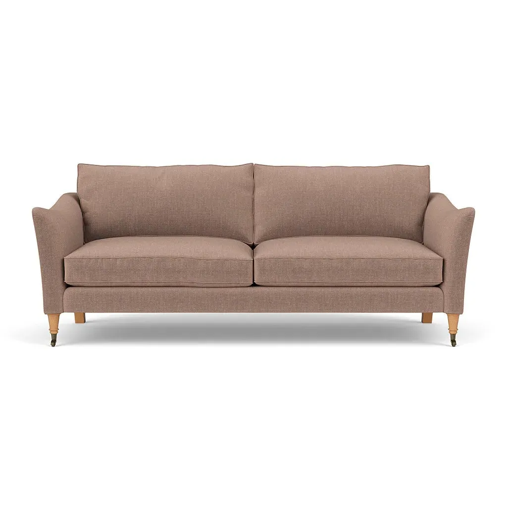 4-Seater Sofa - Dusky Rose, Eco Chenille