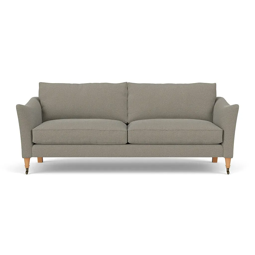 4-Seater Sofa - Flax, Rustic Weave