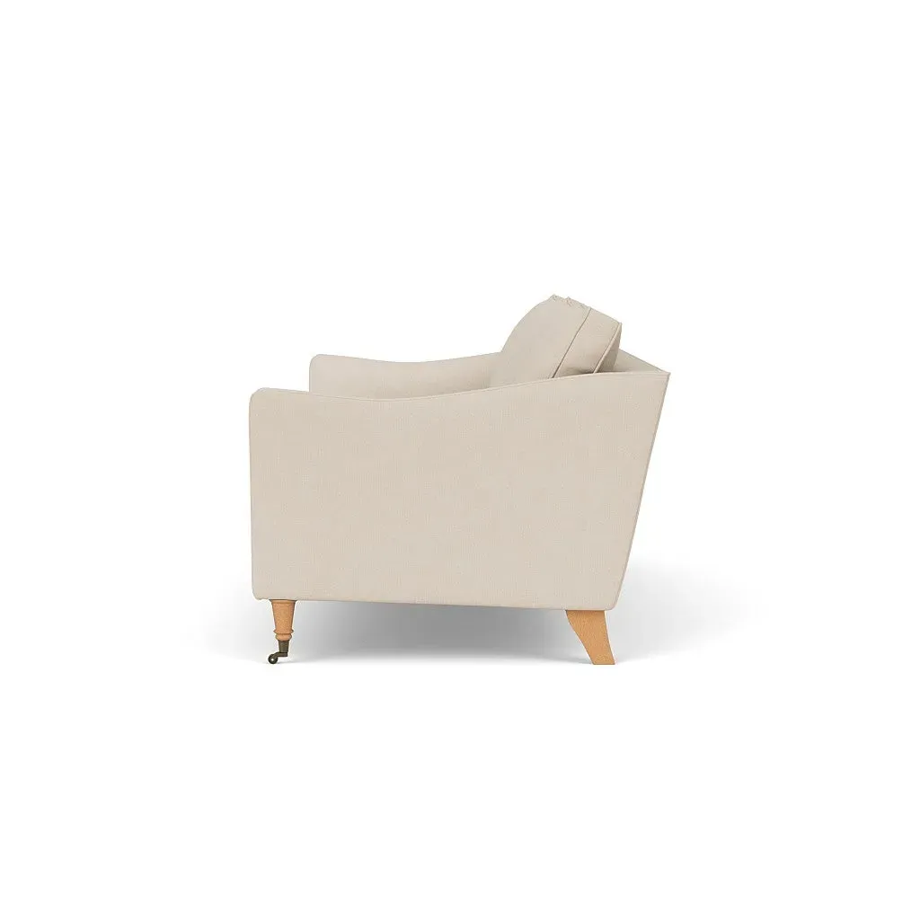 4-Seater Sofa - Lily White, House Linen Mix