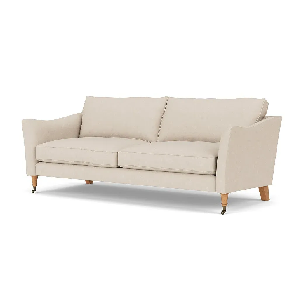 4-Seater Sofa - Lily White, House Linen Mix