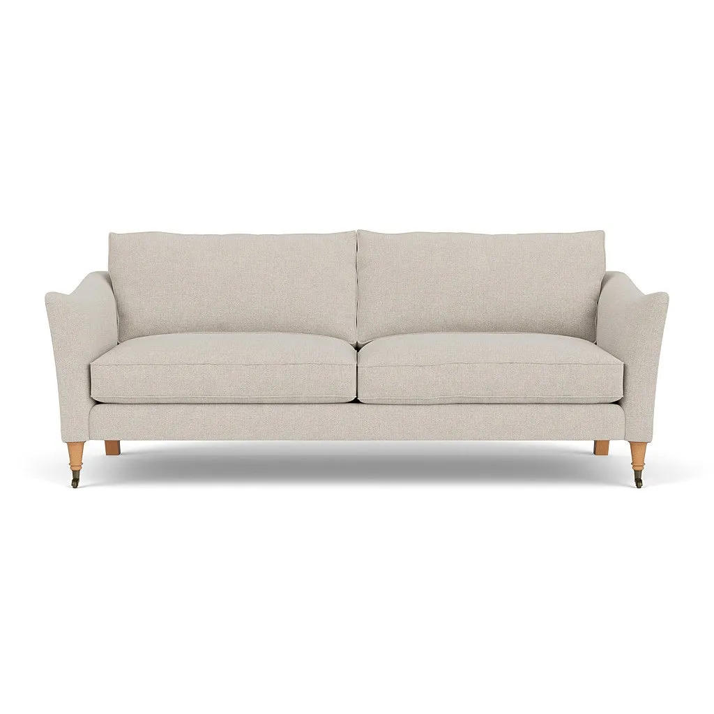 4-Seater Sofa - Natural, Aquaclean Oxford