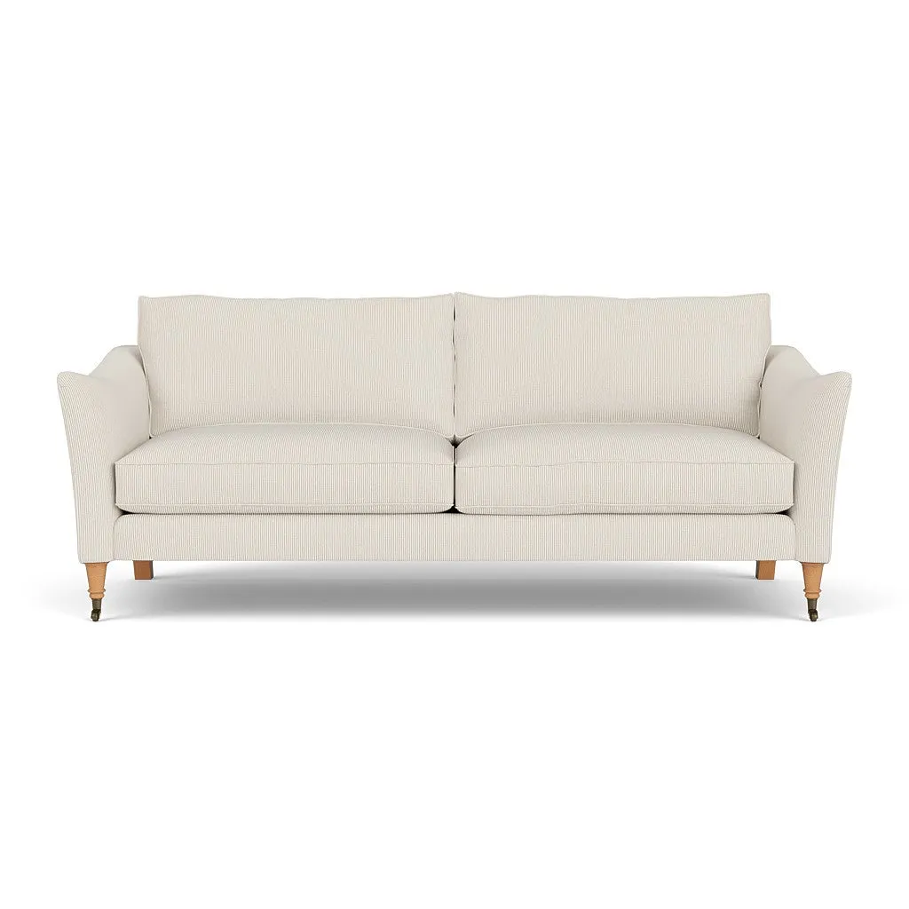 4-Seater Sofa - Natural, Broadway Stripe