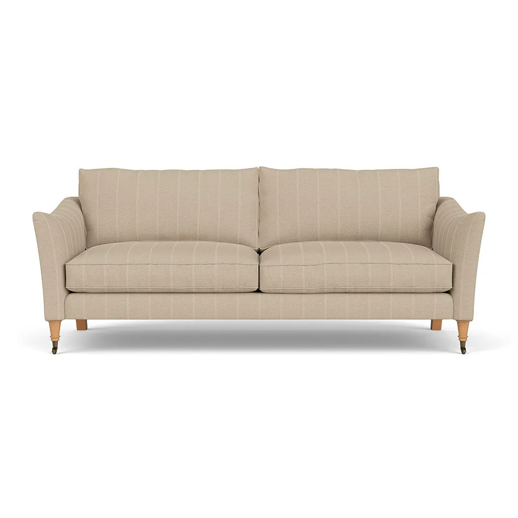 4-Seater Sofa - Natural, Compton Stripe