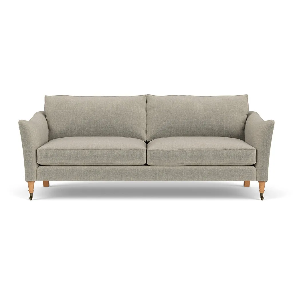 4-Seater Sofa - Natural, Eco Chenille