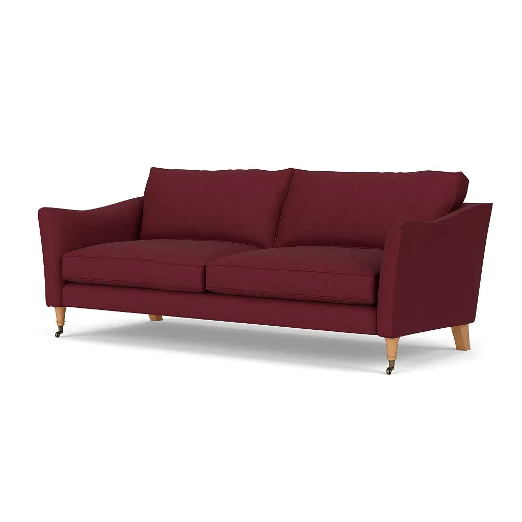 4-Seater Sofa - Rosehip, House Linen Mix