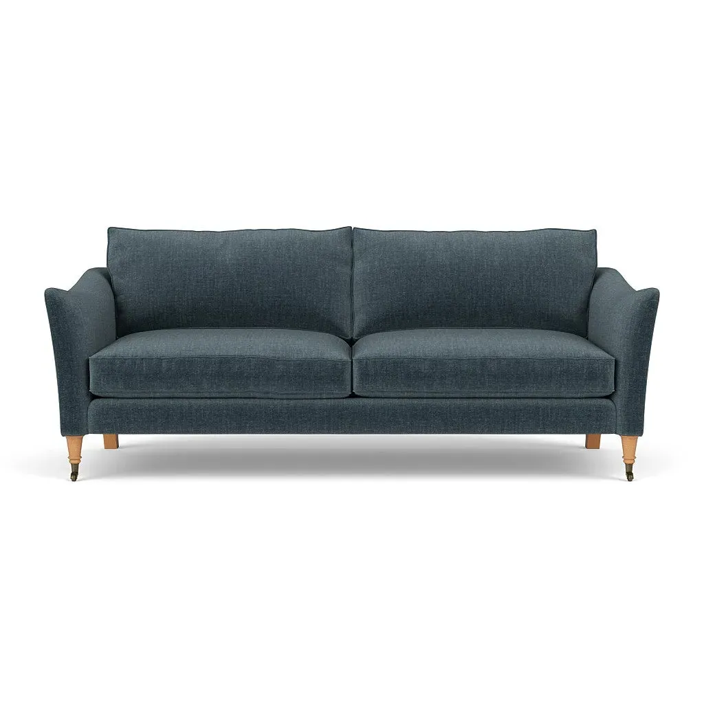 4-Seater Sofa - Teal, Eco Chenille