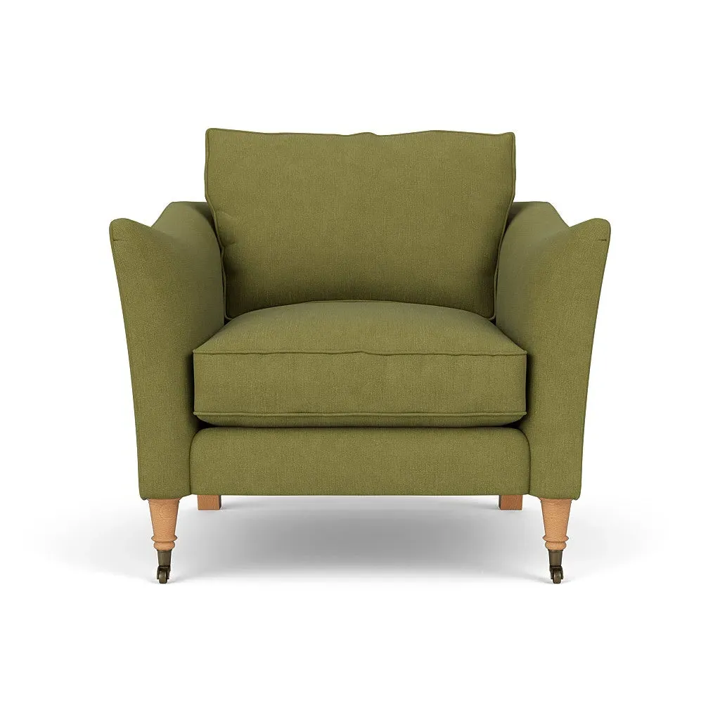 Armchair - Apple, Linen Mix