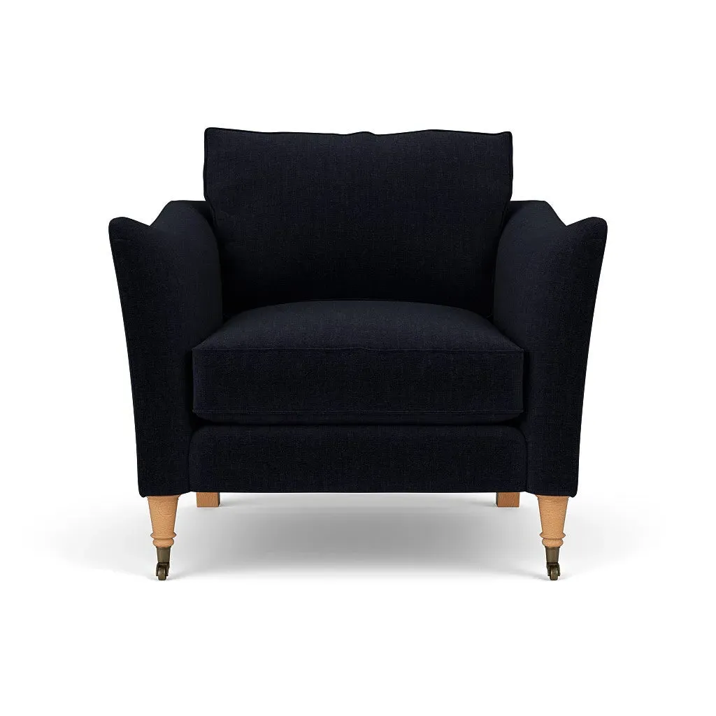 Armchair - Ink, Eco Chenille