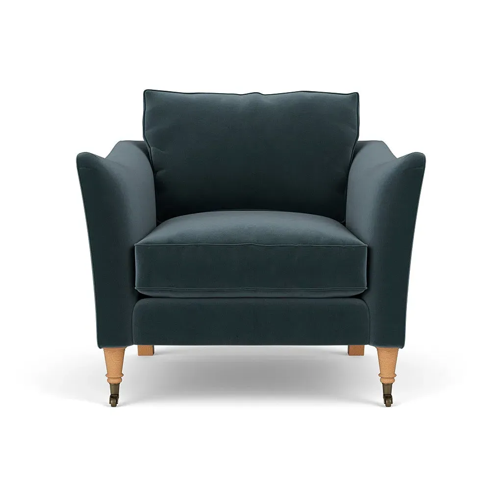 Armchair - Night Sky, Matt Velvet