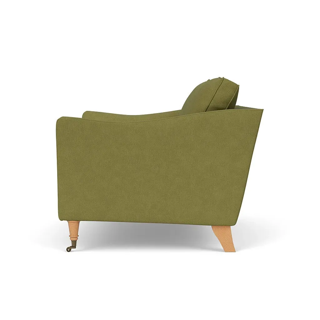 Love Seat - Apple, Linen