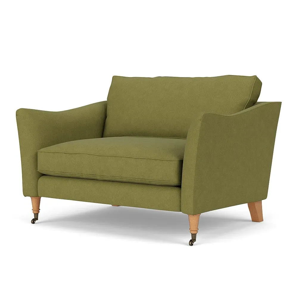 Love Seat - Apple, Linen