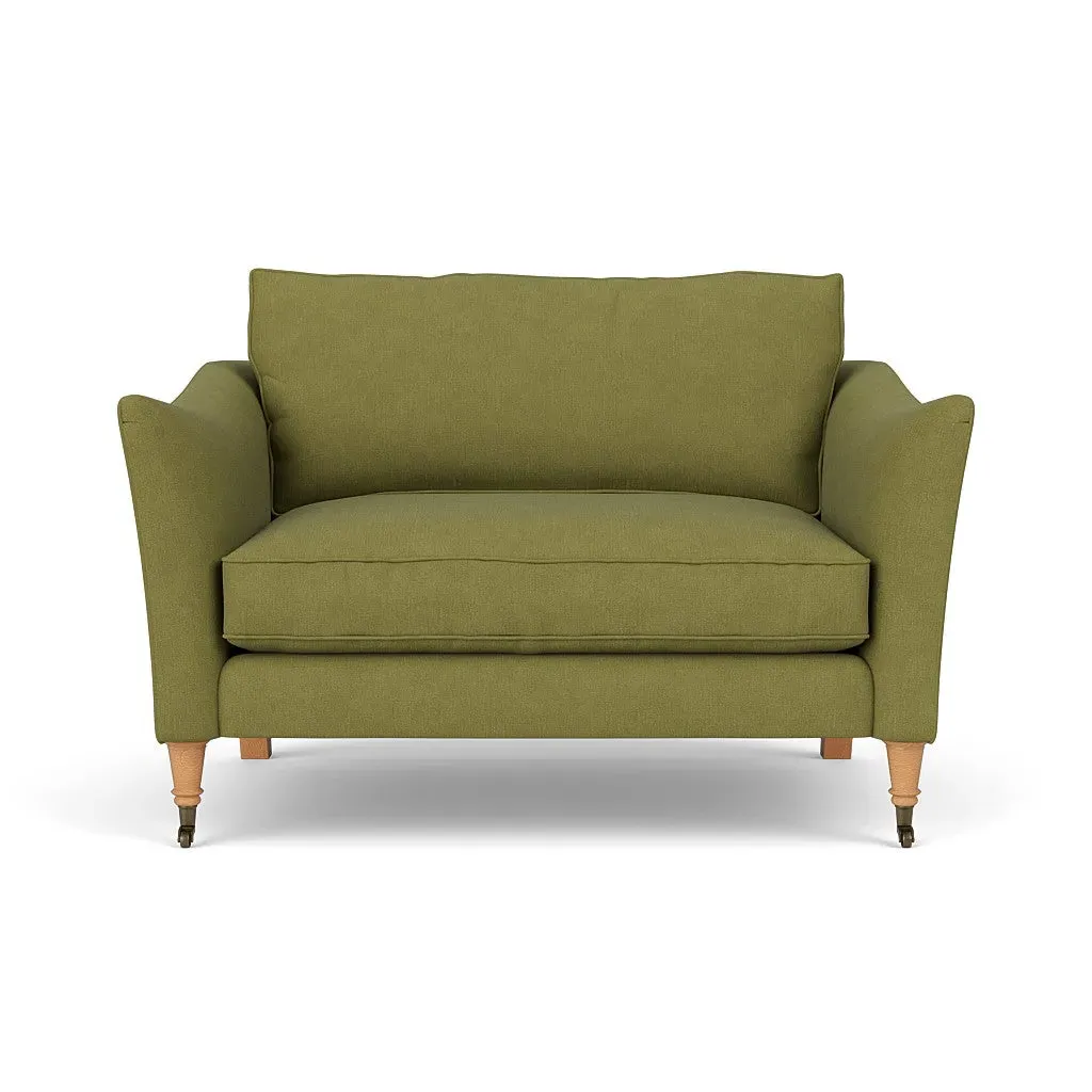 Love Seat - Apple, Linen image