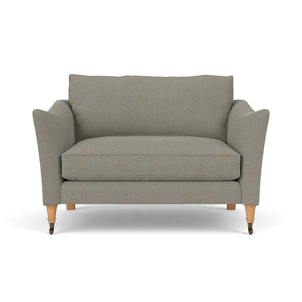 Love Seat - Flax, Rustic Weave image