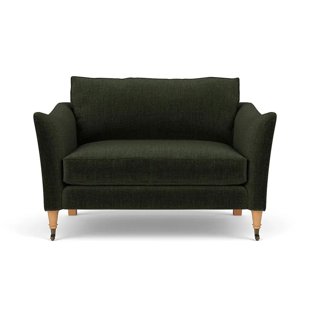 Love Seat - Moss, Eco Chenille