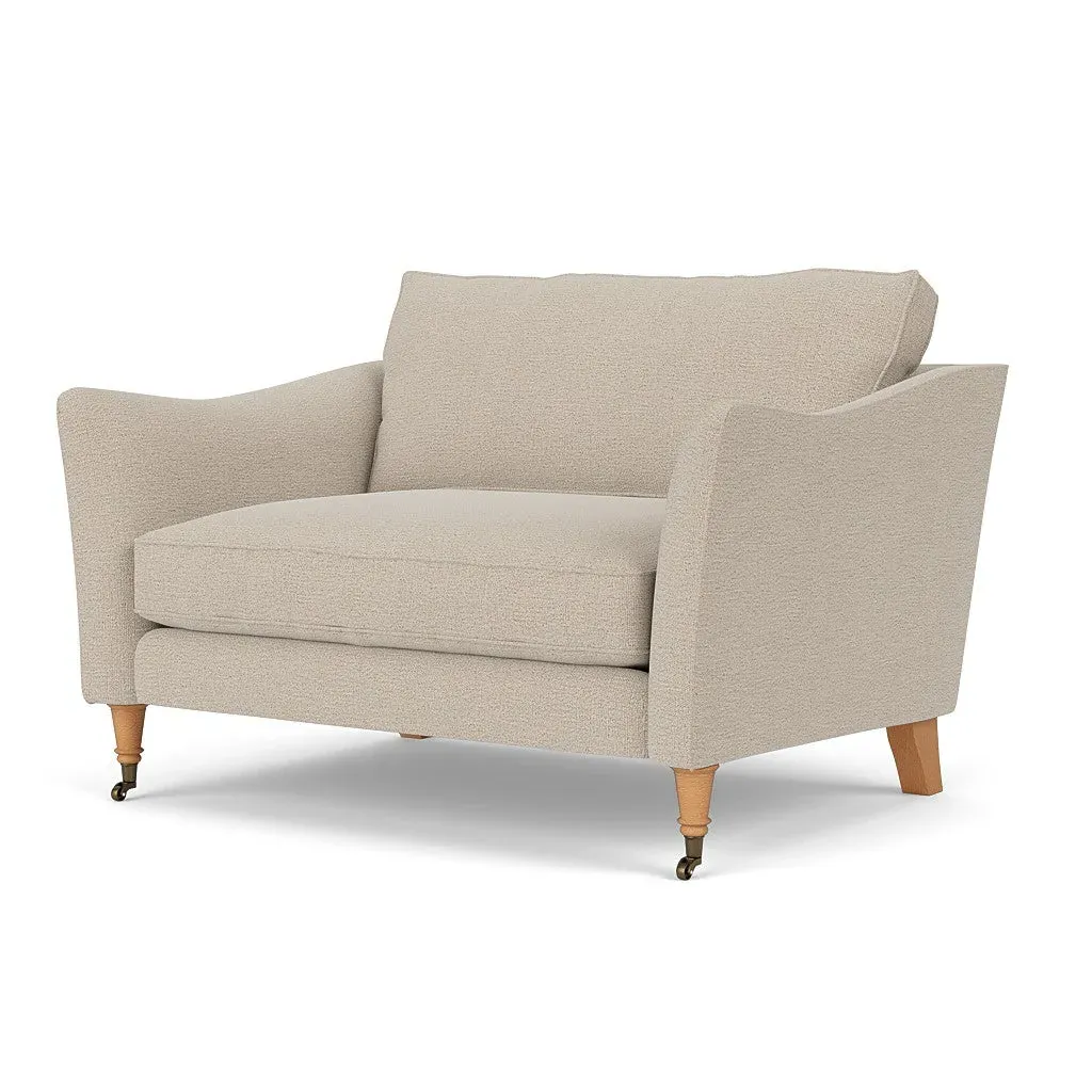 Love Seat - Natural, Rustic Weave