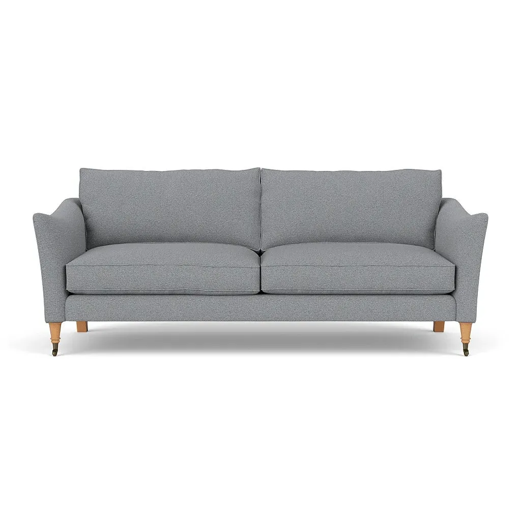 Robinson 4-Seater Sofa - Blue Marl, House Weave