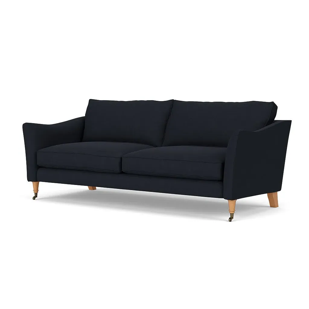 Robinson 4-Seater Sofa - Ink, House Linen Mix