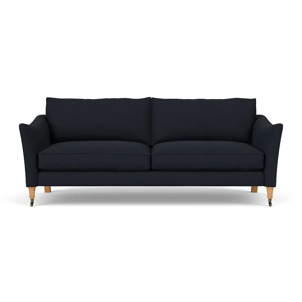 Robinson 4-Seater Sofa - Ink, House Linen Mix