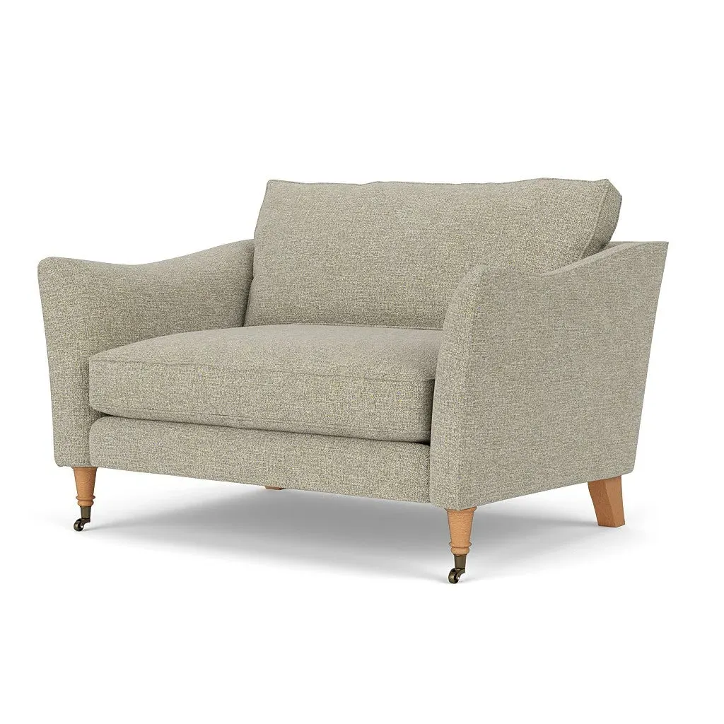 Robinson Love Seat - Lichen, Aquaclean Oxford