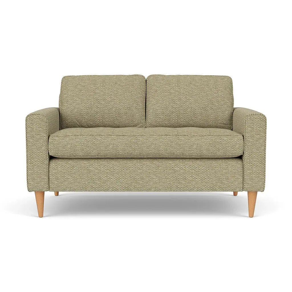 2-Seater Sofa - Apple, Herringbone Weave image