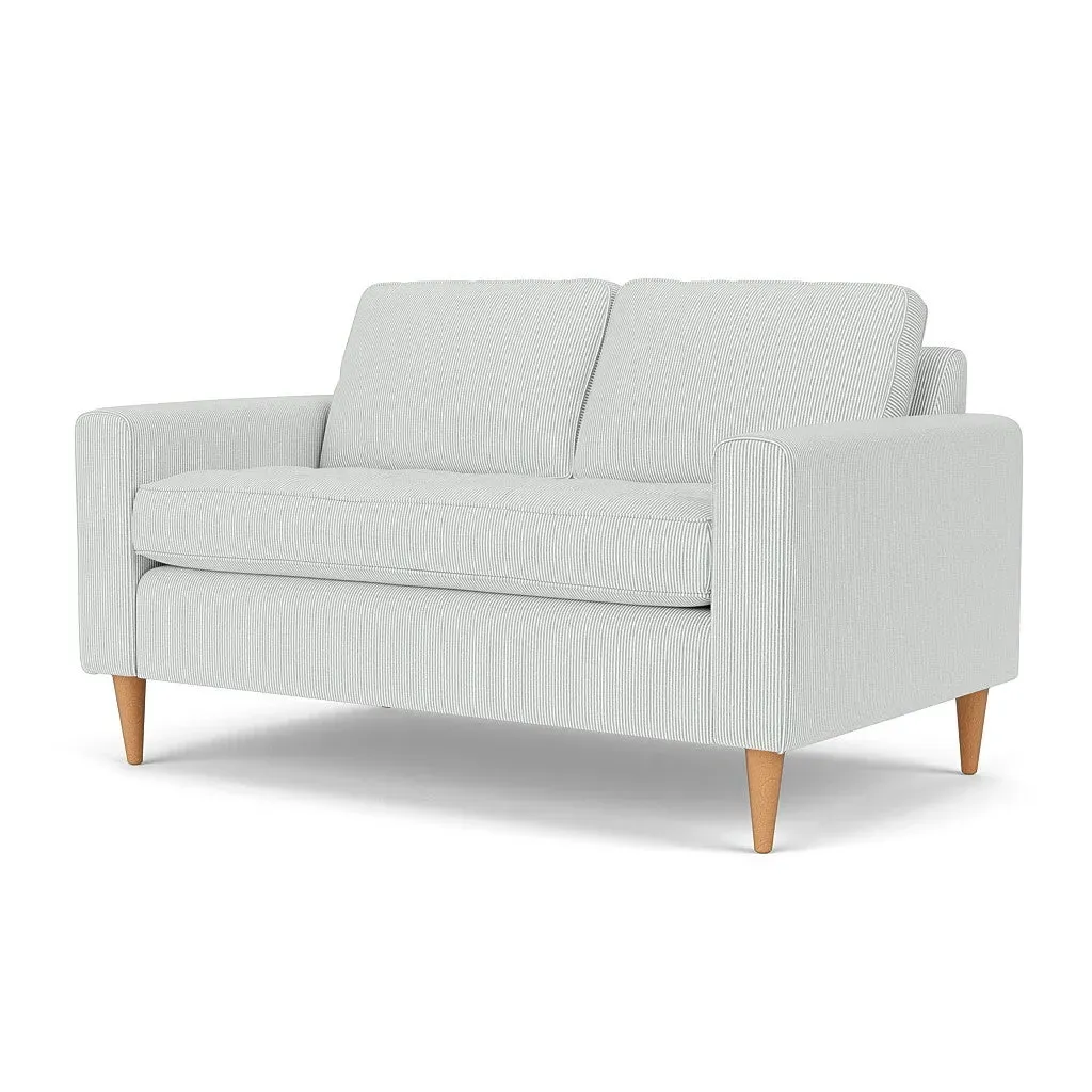 2-Seater Sofa - Duck Egg, Broadway Stripe