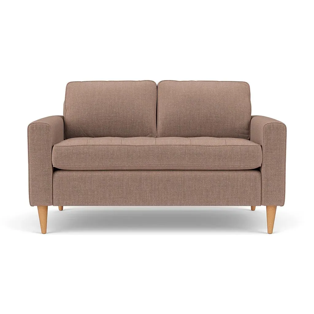 2-Seater Sofa - Dusky Rose, Eco Chenille image