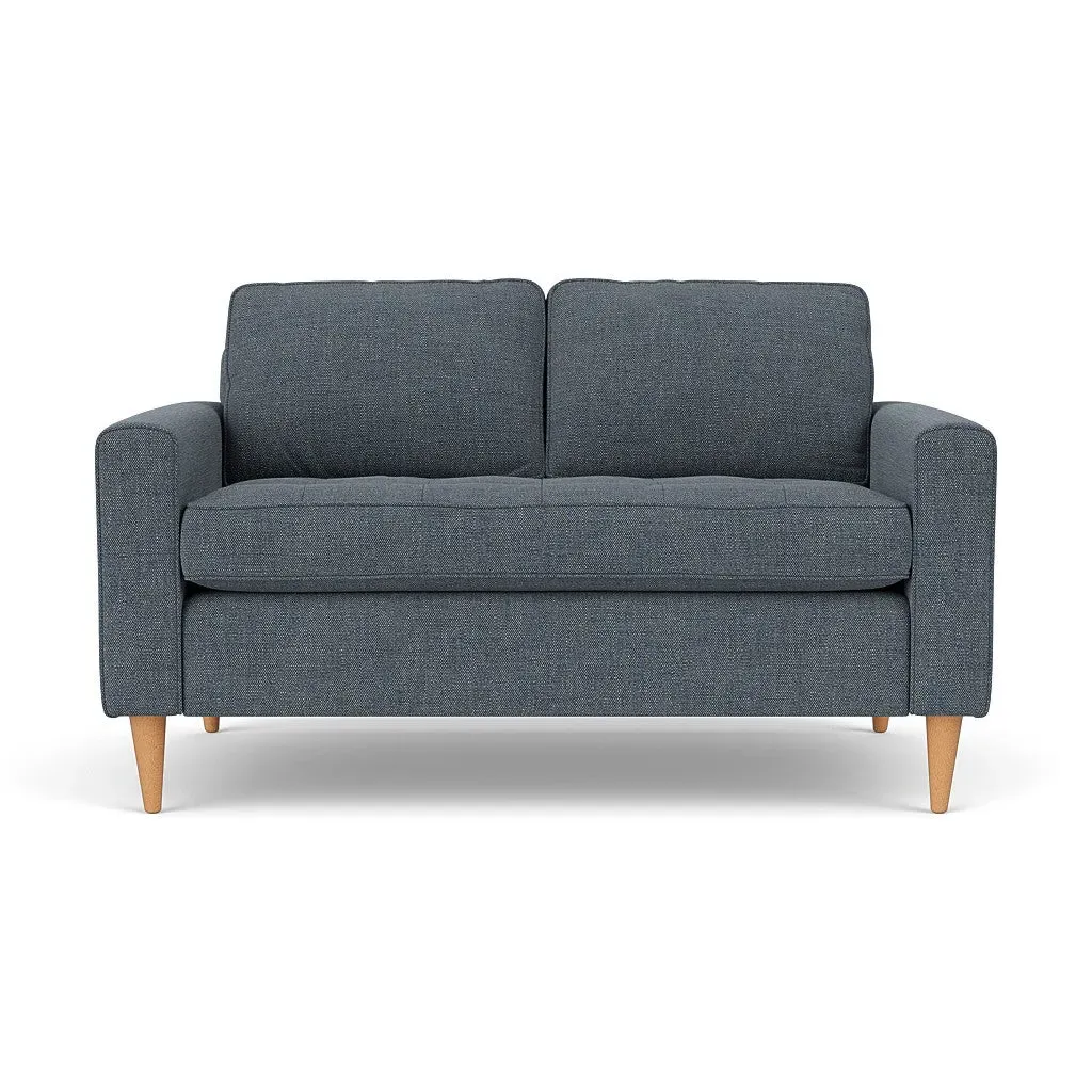 2-Seater Sofa - Indigo, Rustic Weave image