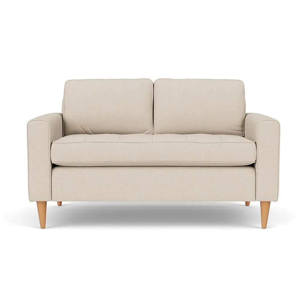 2-Seater Sofa - Lily White, Linen Mix image