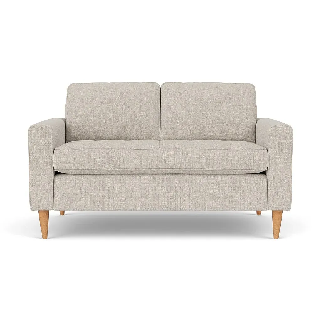 2-Seater Sofa - Natural, Aquaclean Oxford