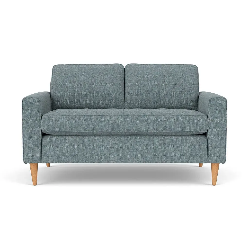 2-Seater Sofa - Teal, Rustic Weave image
