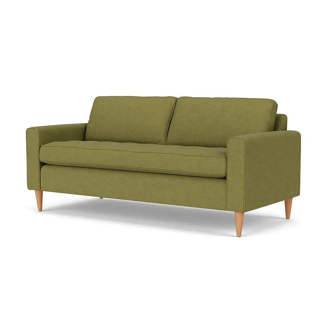 3-Seater Sofa - Apple, Linen Mix